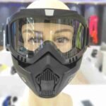 2 In 1 Motorcycle Bike Detachable Helmet Goggles Mask Blue Mercury - Image 2