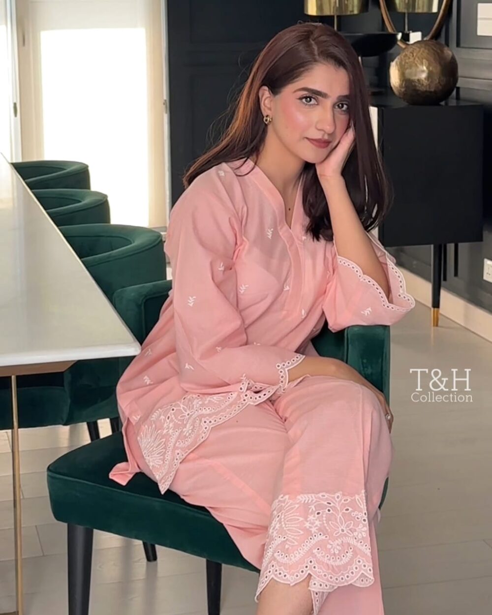 Lawn Embroidered 2 piece Stitched - Image 3