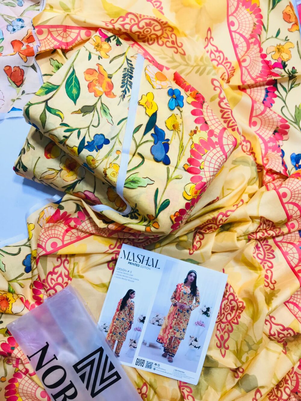 MASHAL Printed Lawn Collection By NORAH TEXTILE - Image 9