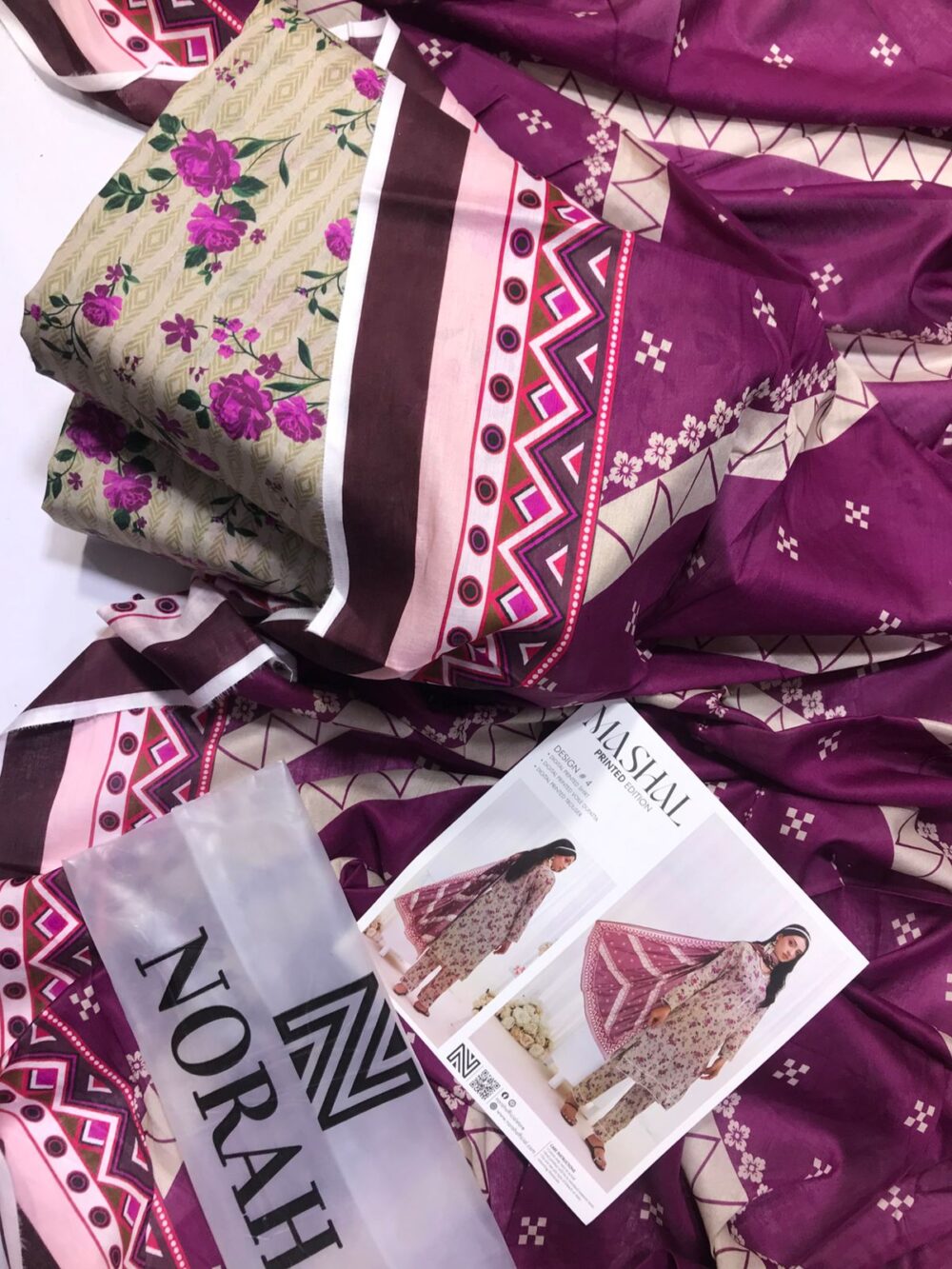 MASHAL Printed Lawn Collection By NORAH TEXTILE - Image 10