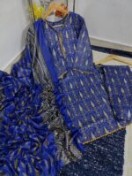 STITCHED PRINTED SWISS LAWN 3 piece Suit - Image 7