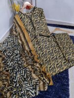 STITCHED PRINTED SWISS LAWN 3 piece Suit - Image 4