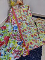 STITCHED PRINTED SWISS LAWN 3 piece Suit - Image 2