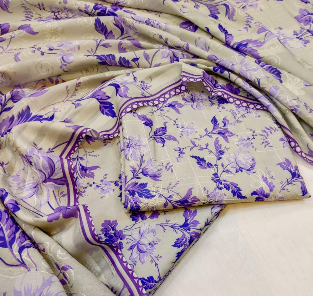 Al-MaiRaj unstitched 3 piece Collection - Image 2