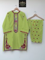Embroidered 2 piece Suit - Image 7