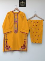 Embroidered 2 piece Suit - Image 2