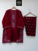 Embroidered 2 piece Suit