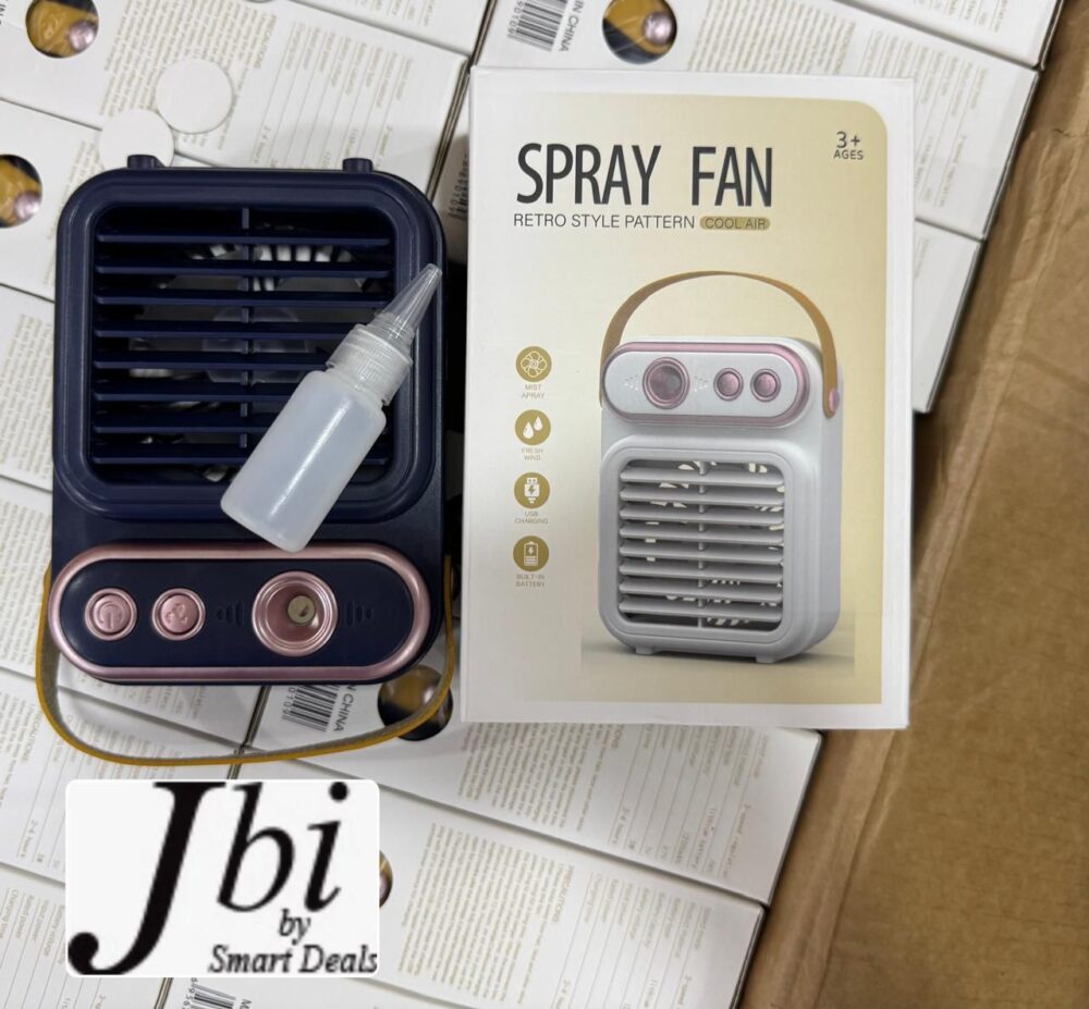 Portable Retro Spray Mini Fan - Image 4