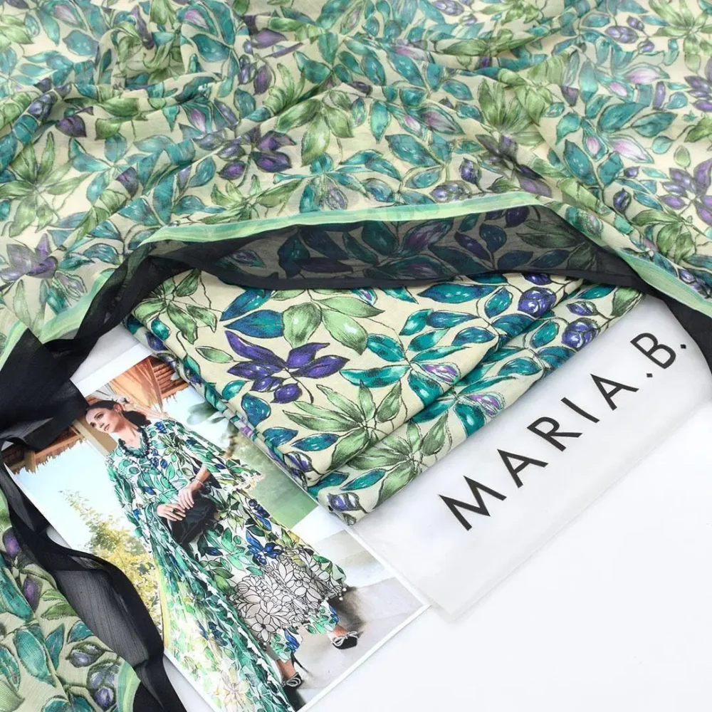 3 Pcs Women's Unstitched Printed Suit - Image 2