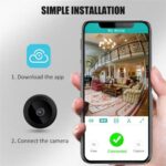 A9 WiFi Mini Camera HD 1080p Wireless Video Recorder Voice Recorder Security Monitoring Camera Smart Home For Infants And Pets - Image 2